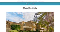 Desktop Screenshot of casadealicia.com