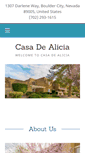 Mobile Screenshot of casadealicia.com